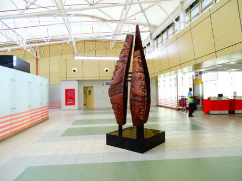 Shoulders of vision and hope Sculpture: Wood Theme: Cultural african sculpture art by Kenyan artist based in Nairobi.
